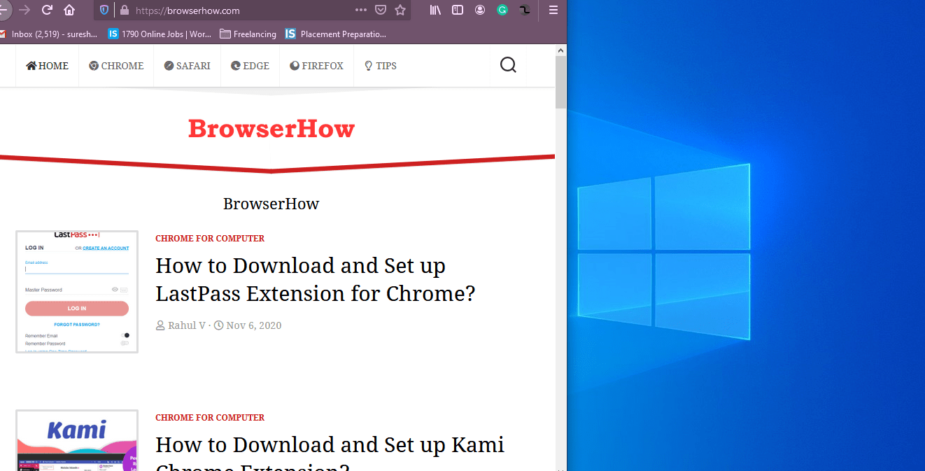 如何在Firefox计算机中将快捷链接添加到主屏幕？