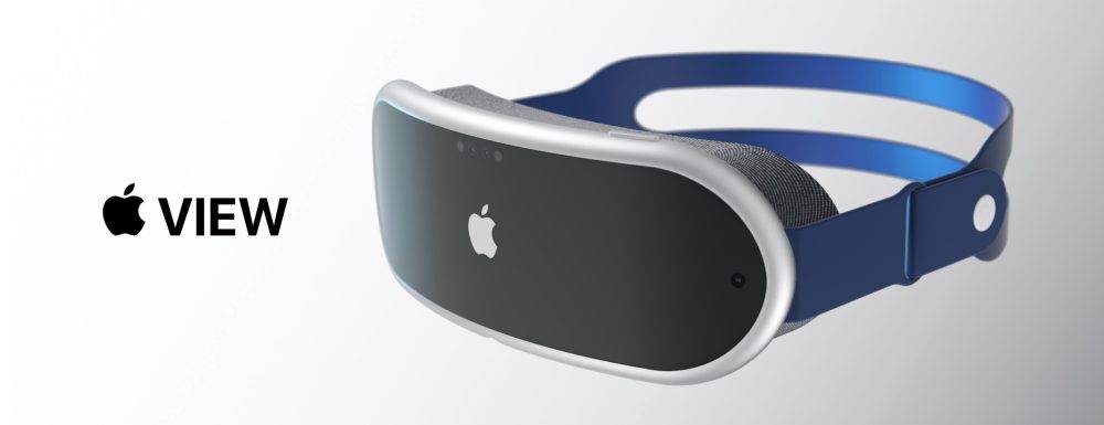 设计师想象苹果的VR / AR头戴式耳机的外观