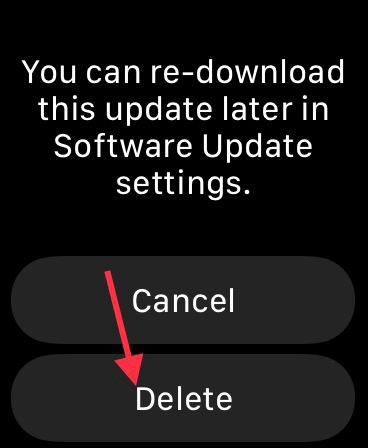 如何删除Apple Watch软件更新文件
