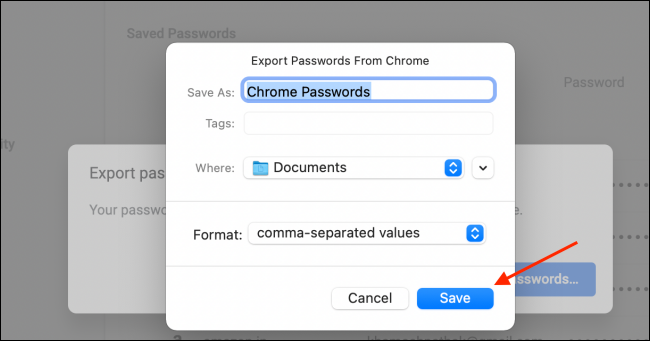 如何在Chrome中导出和删除已保存的密码