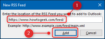 如何使用Microsoft Outlook作为RSS Feed阅读器