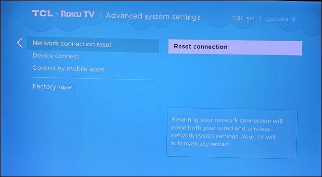 如何断开Roku电视与Wi-Fi的连接