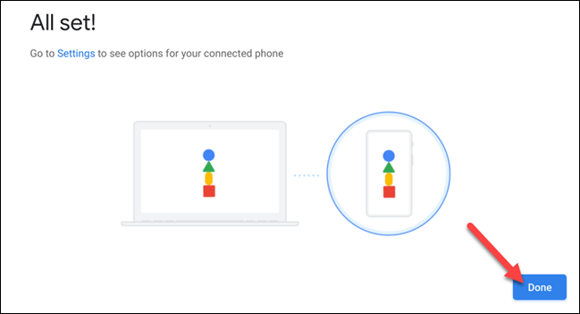 如何立即启用Chrome OS的Android Phone Hub