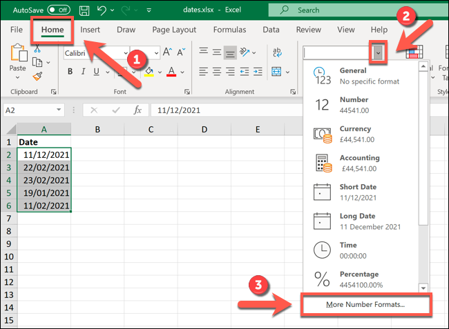 如何从Microsoft Excel中的日期中删除年份