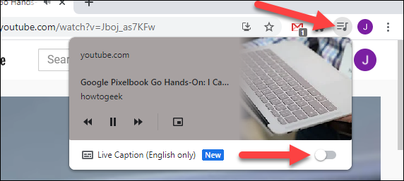如何获取Chrome中任何视频或音频的实时字幕