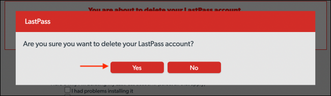如何删除您的LastPass帐户