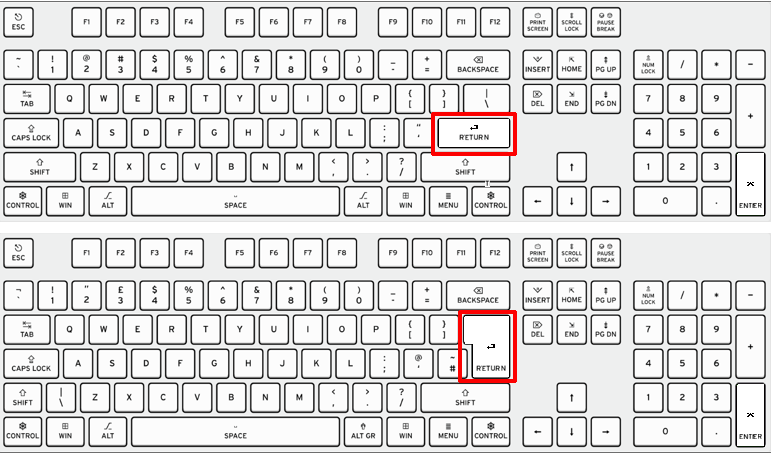 什么是回车键，它在键盘上的什么位置？