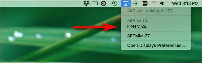 如何在Mac上使用AirPlay（屏幕镜像）