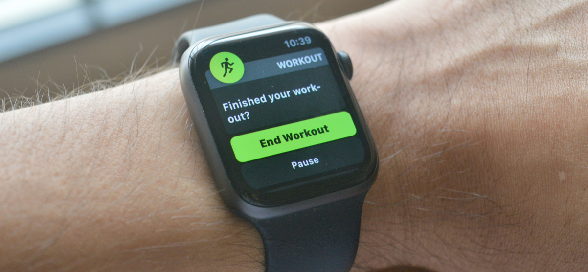 如何在Apple Watch上关闭开始和结束锻炼通知