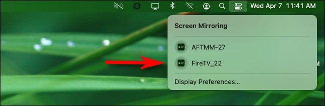 如何在Mac上使用AirPlay（屏幕镜像）