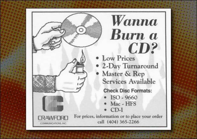 “刻录CD”是什么意思？
