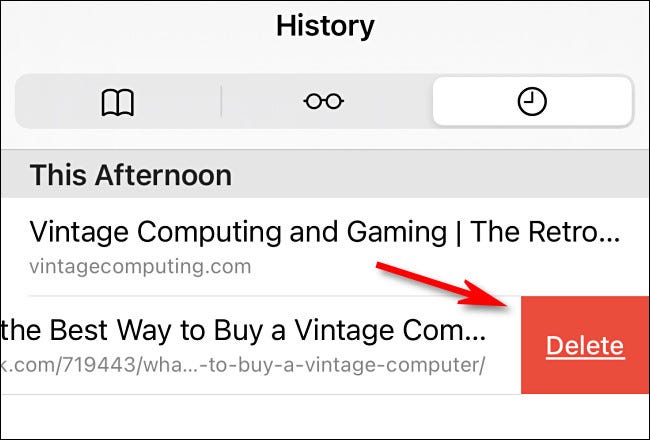 如何在iPhone和iPad上的Safari中清除最近的历史记录