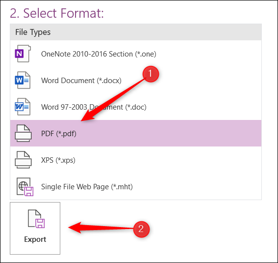 如何将 Microsoft OneNote 笔记转换为 PDF