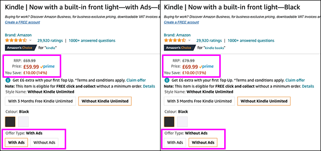 如何从您的亚马逊kindle 中删除广告和特别优惠