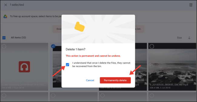 如何在 Google 云端硬盘、照片和 Gmail 中查找和删除大文件