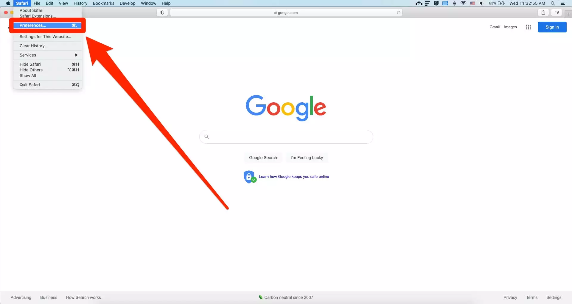 如何在任何网络浏览器中将 Google 设为您的主页以便于访问