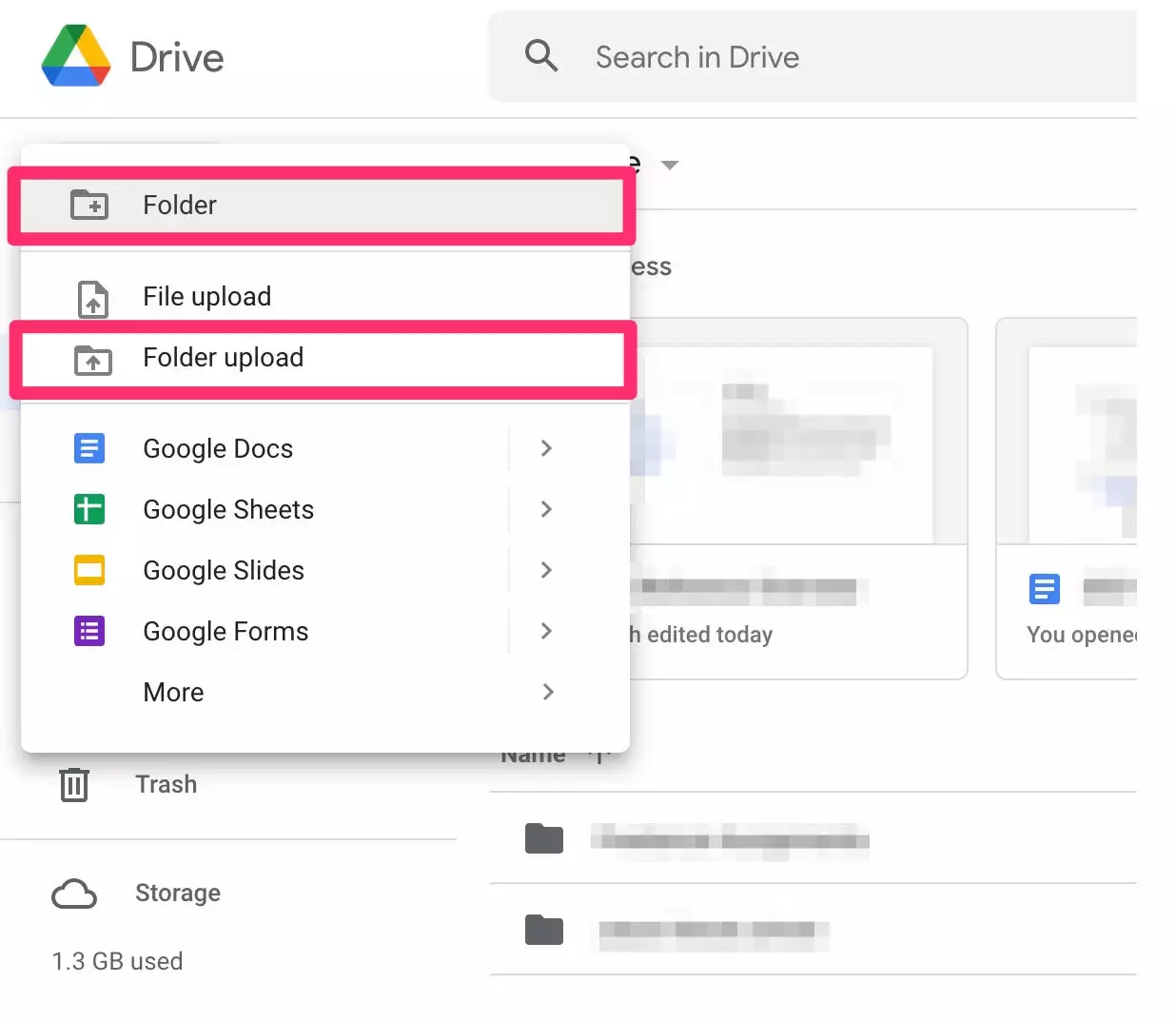如何在 Google Drive 上创建和共享文件夹