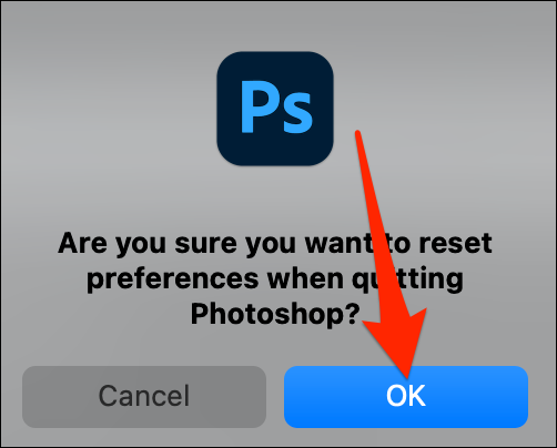 如何重置 Adob​​e Photoshop 首选项