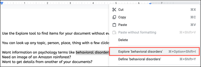 如何使用 Google Docs Explore 功能进行研究