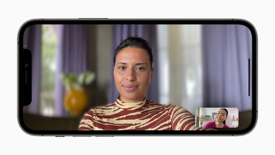 iOS 15：如何在 FaceTime 通话中模糊背景