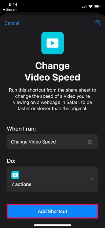 如何在 iPhone / iPad 上的 Safari 中加速或减慢任何视频