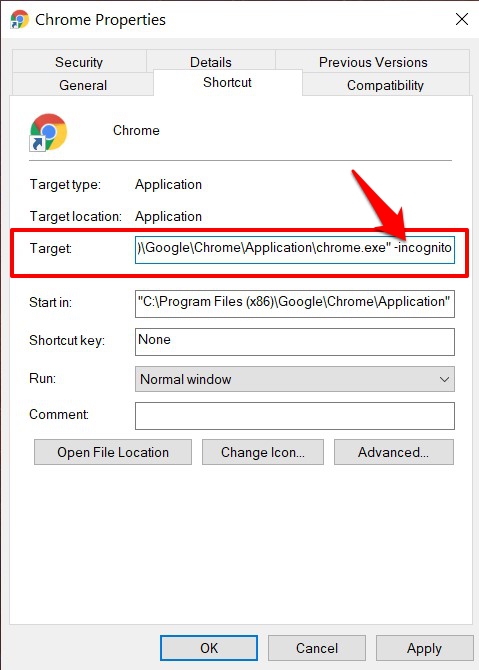 如何在安全模式/隐身浏览中打开 Chrome？