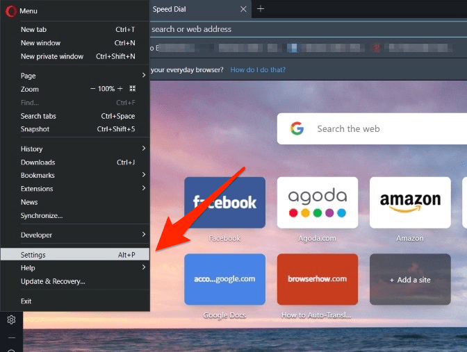 如何在 Opera 浏览器上添加和管理自动填充地址？