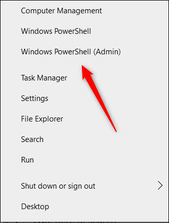 如何在 Windows 10 中以管理员身份打开 Windows PowerShell