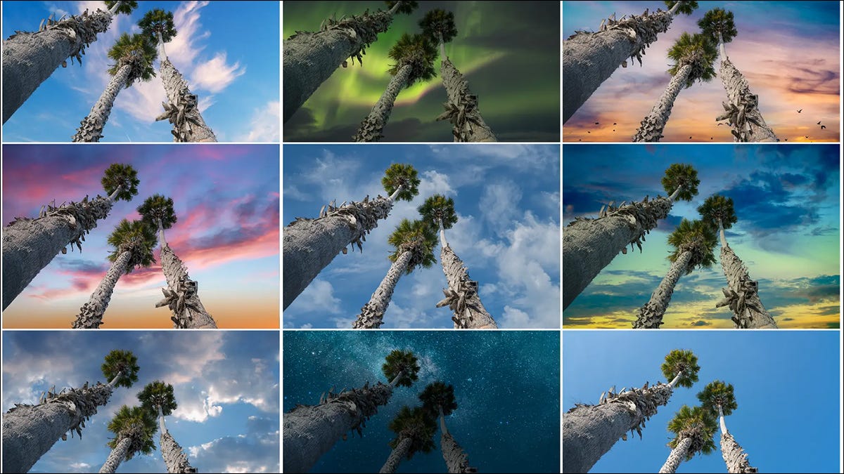 Adobe Photoshop 的天空替换工具变得更加强大