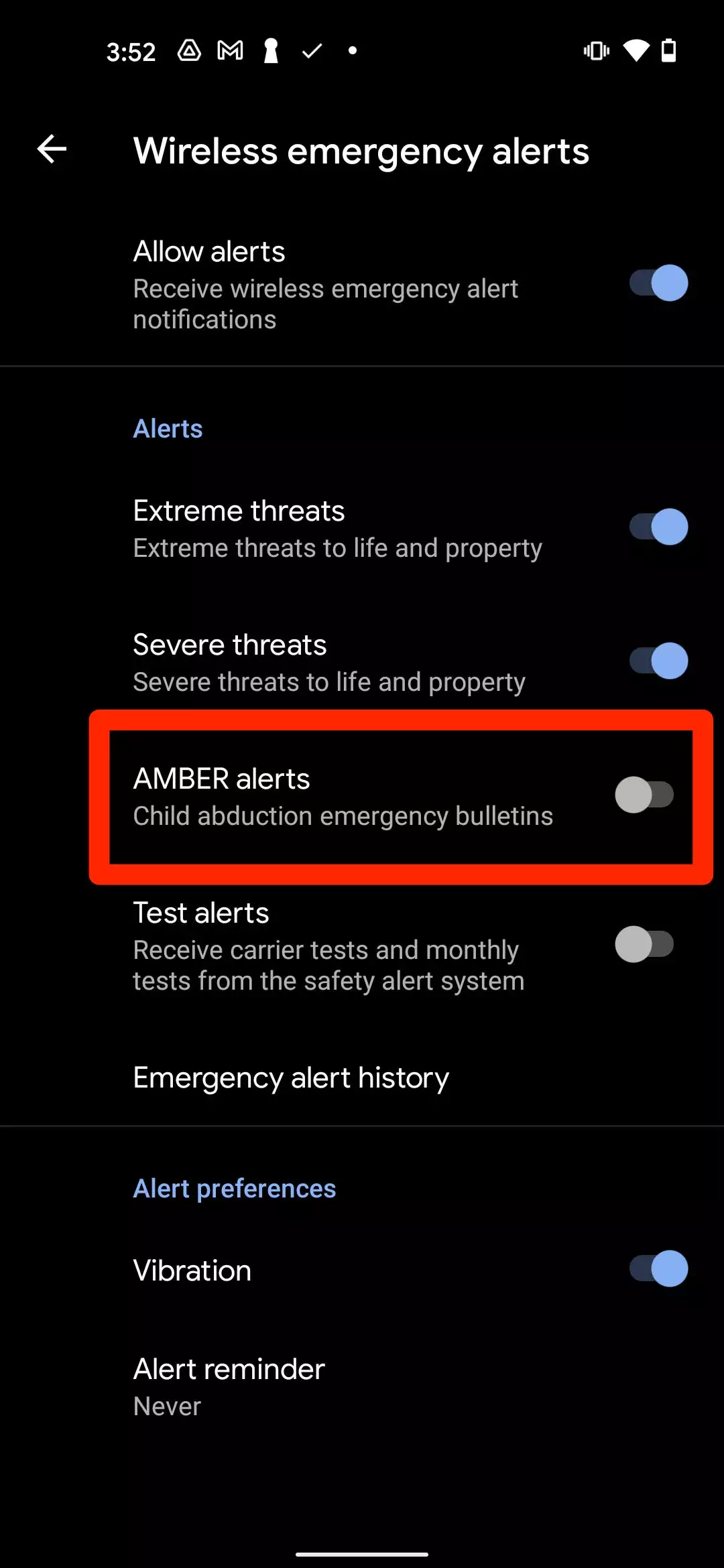 如何关闭 iPhone 或 Android 上的琥珀色警报