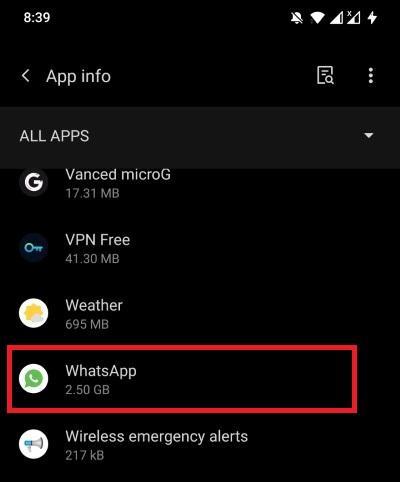 如何在移动设备上隐藏 WhatsApp 网络通知？