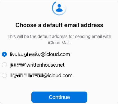 如何在 iCloud 上设置自定义电子邮件域