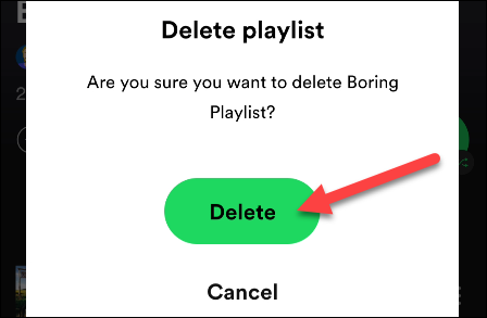 如何删除 Spotify 上的播放列表