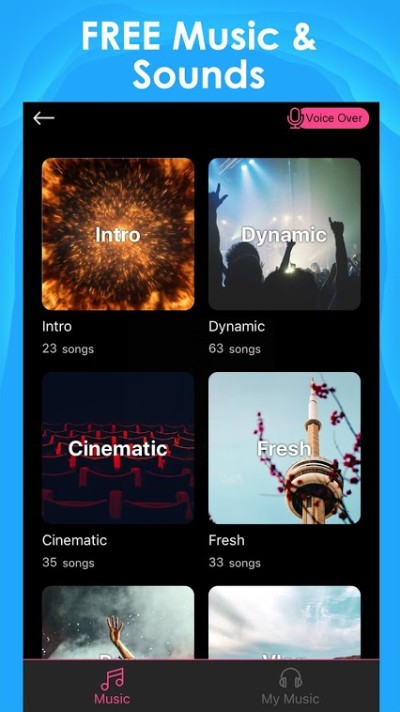 使用背景音乐制作视频的最佳 iPhone 和 Android 应用程序