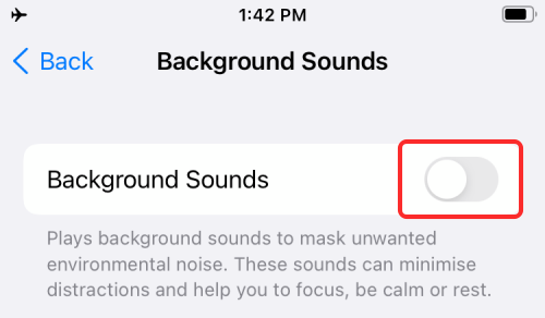 如何使用背景声音在 iOS 15 上获取雨声