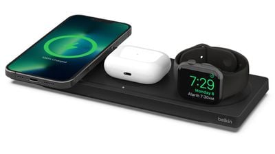 贝尔金推出售价 150 美元的三合一充电器，可为 Apple Watch Series 7 快速充电