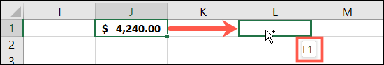 如何在 Microsoft Excel 中移动单元格