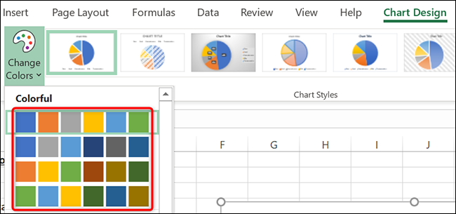 如何在 Microsoft Excel 中制作饼图