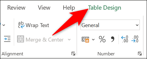 如何在 Microsoft Excel 中命名表格