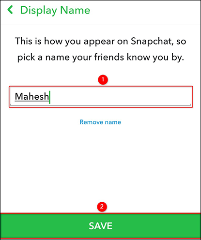 如何更改您的 Snapchat 显示名称（不是用户名）