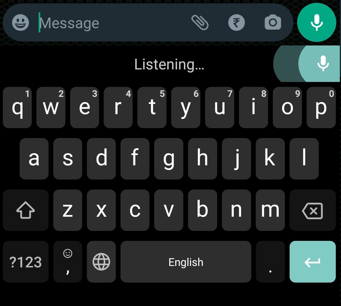如何在 WhatsApp 中使用 Google 语音输入？