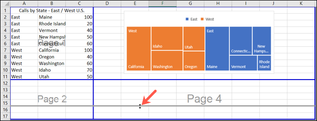 如何在 Microsoft Excel 中插入、编辑或删除分页符