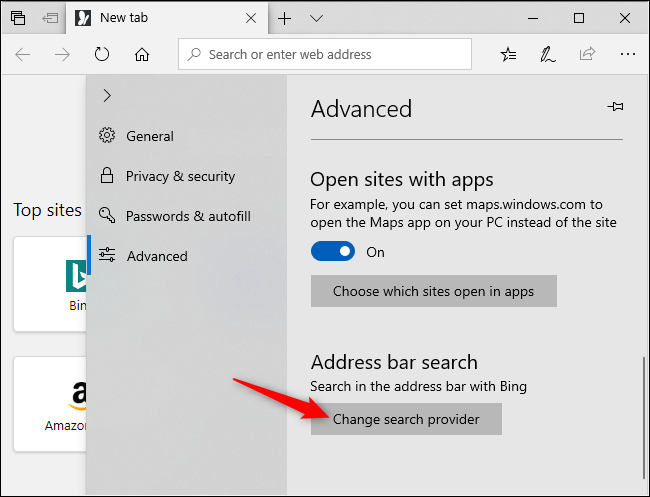 如何更改 Microsoft Edge 以搜索 Google 而不是 Bing