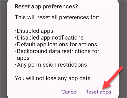 如何在 Android 上重置默认应用