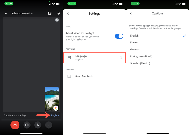 MobileMessageCaptionsLanguage-GoogleMeetLiveCaptions
