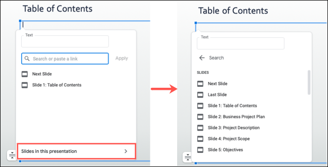 SelectSlideLink-GoogleSlidesTableOfContents SelectSlideLink-GoogleSlidesTableOfContents