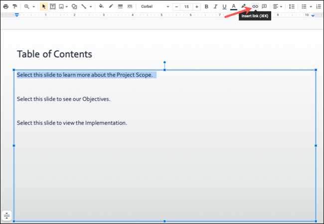 SelectText-GoogleSlidesTableOfContents SelectText-GoogleSlidesTableOfContents