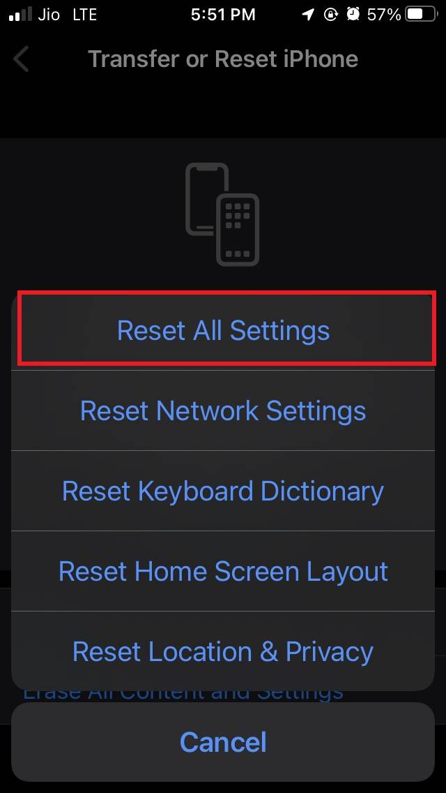 tap-on-Reset-all-settings