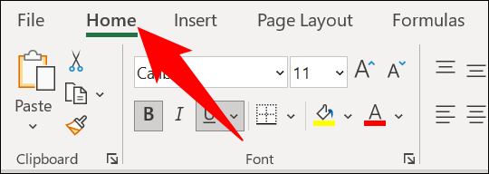 2-excel-home-tab 2-excel-home-tab