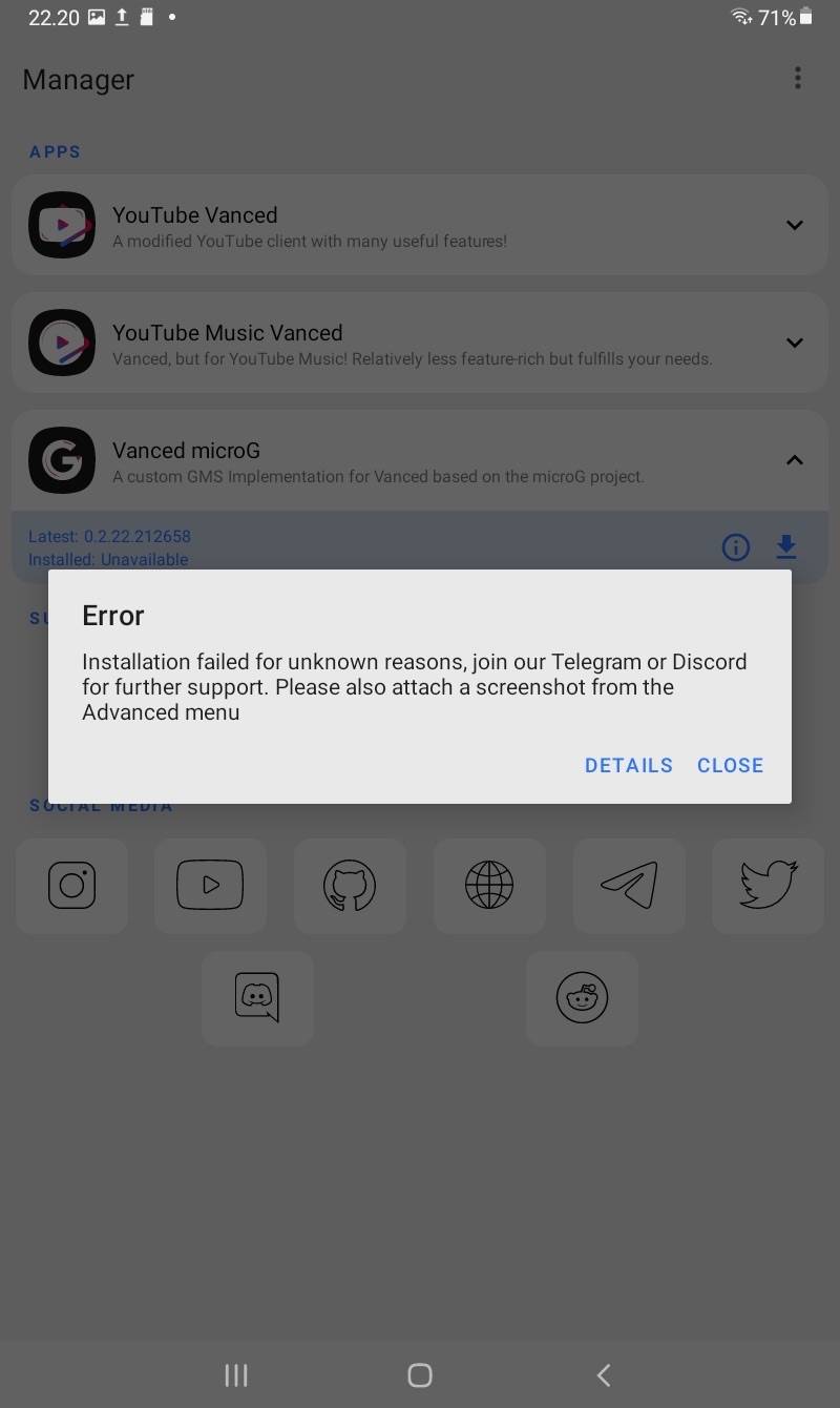 Installation_Failed_for_Unknown_Reasons_Vanced_Manager